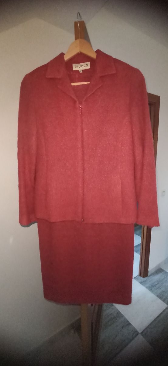 Conjunto TRUCCO Lana Rojo Talla M