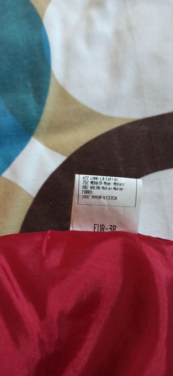 Conjunto TRUCCO Lana Rojo Talla M