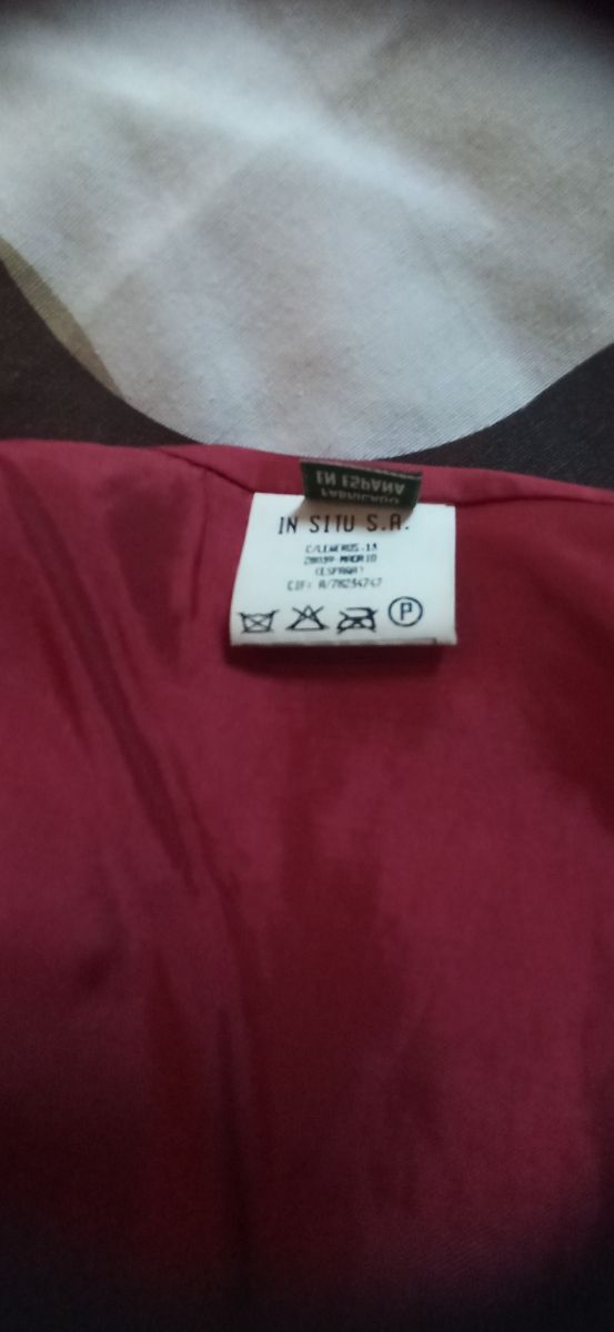 Conjunto TRUCCO Lana Rojo Talla M