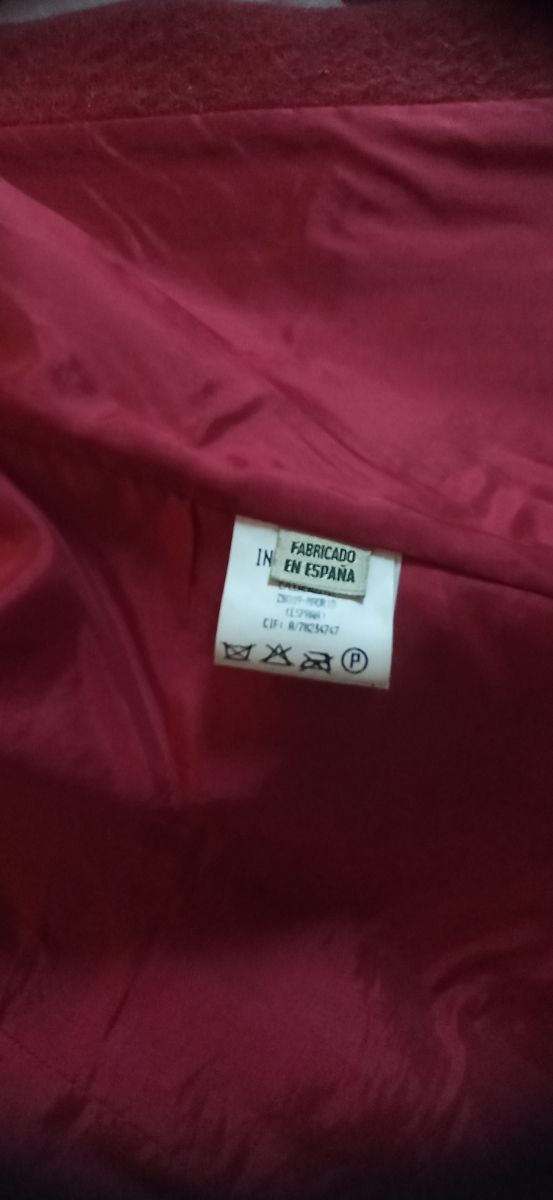 Conjunto TRUCCO Lana Rojo Talla M