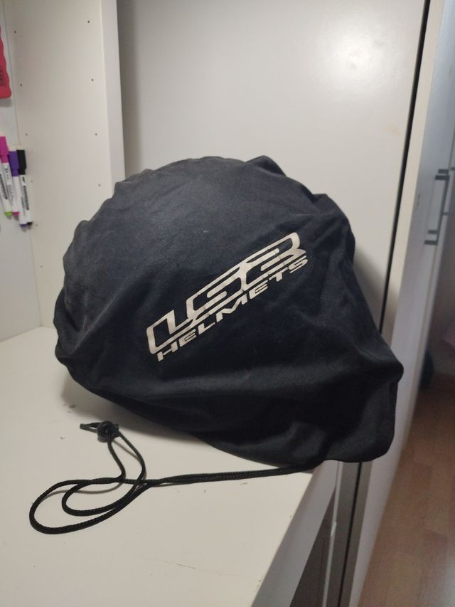 Casco HJC Talla XS Blanco y Rosa. Perfecto estado.