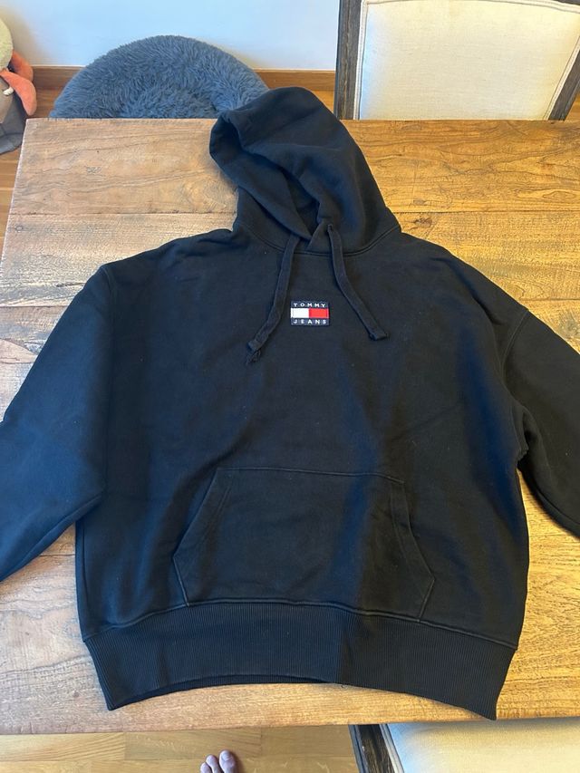 Sudadera Tommy Hilfiger Negra Talla XS