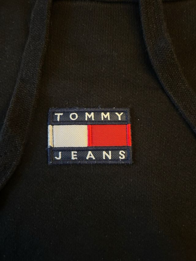 Sudadera Tommy Hilfiger Negra Talla XS