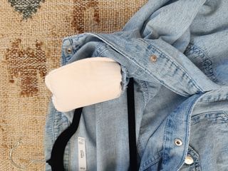 Camisa vaquera Mango azul