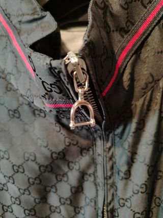 Giacca Gucci GG Monogram Nera Tg 54