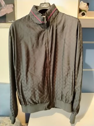 Giacca Gucci GG Monogram Nera Tg 54