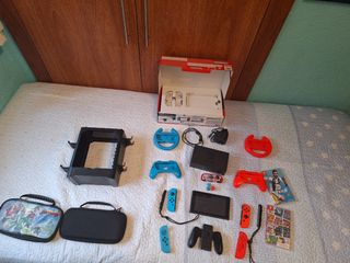 Nintendo Switch con accesorios