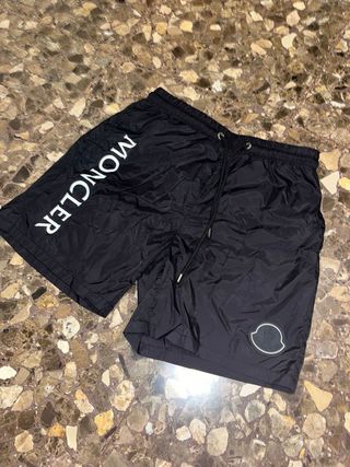Bañador Moncler Negro Nuevo