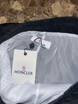 Bañador Moncler Negro Nuevo