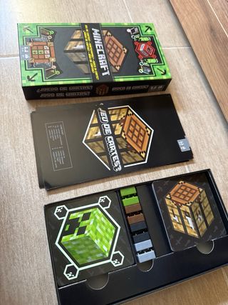 Minecraft Juego de Cartas