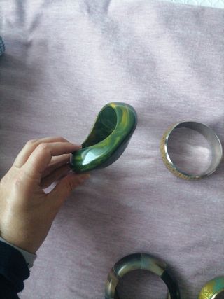 Conjunto 5 pulseras rígidas