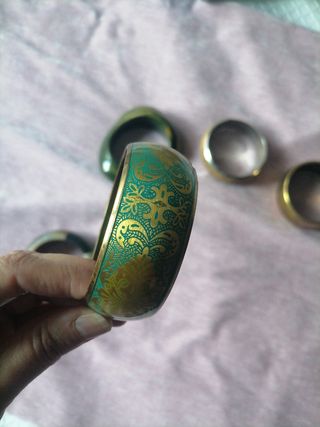 Conjunto 5 pulseras rígidas