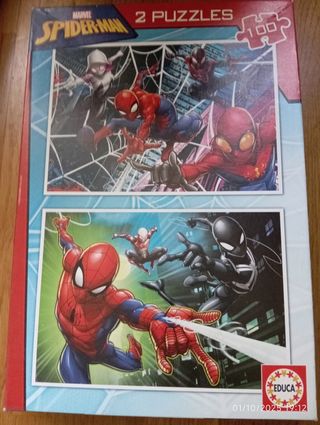 Puzzles Spiderman 2x100 piezas Educa