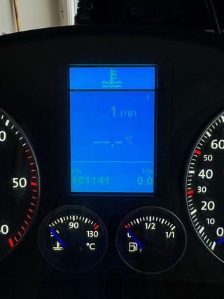 Cuadro Fis Golf Mk5 Blue Edition
