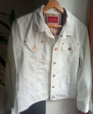 Cazadora Burberry Mujer Blanca