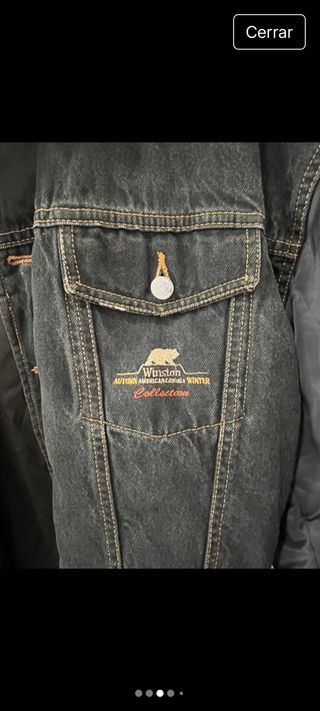 Chaqueta Winston Negra Talla XL