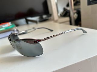 Gafas Ray-Ban Originales Plata y Negro