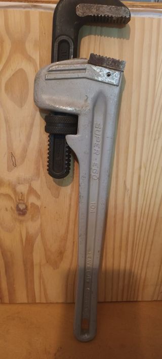 Llave Grifa Súper Ego 14 Aluminio