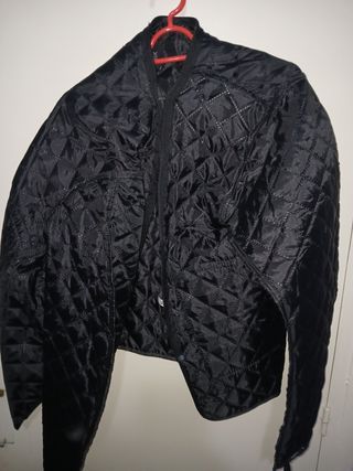 Chaqueta de moto negra GEARX VENT