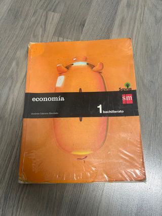 Economía. 1 Bachillerato. Savia (Spanish Edition)