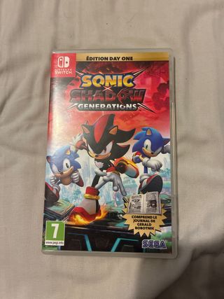 Sonic x Shadows Generations Nintendo Switch