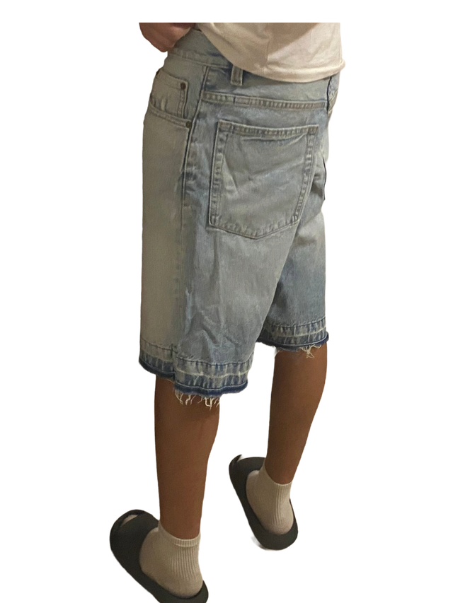 Zara Jorts Vaqueros Acampanados Azules