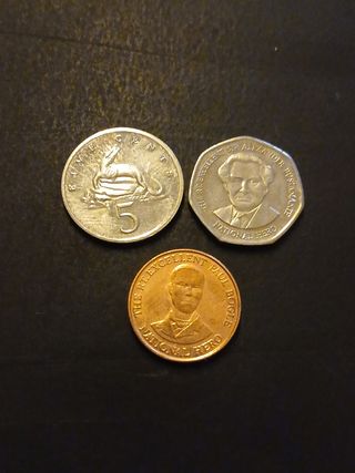 Jamaica serie de 3 monedas 