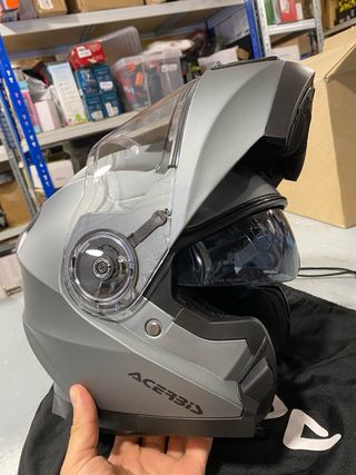 Capacete Acerbis Serel Cinza Mate