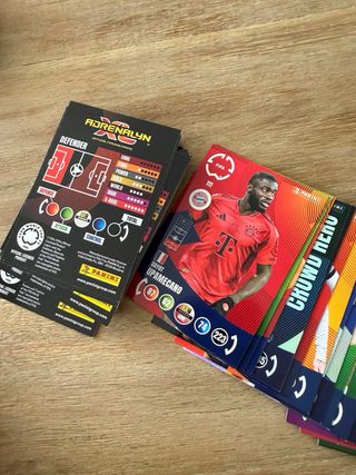 Lore de +100 Cromos Adrenalyn Mundial Clubes 2025