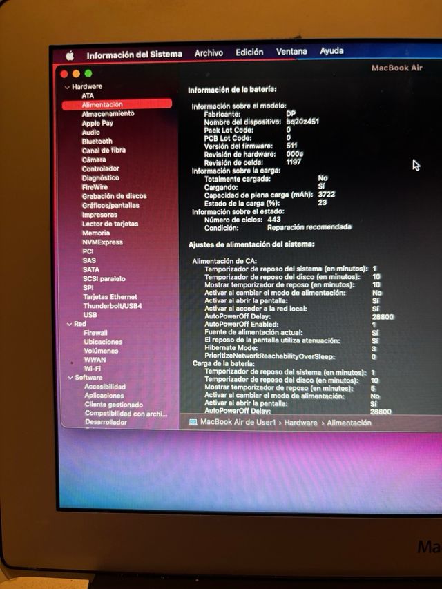 MacBook Air 13” i7 / 8GB RAM / 500GB SSD