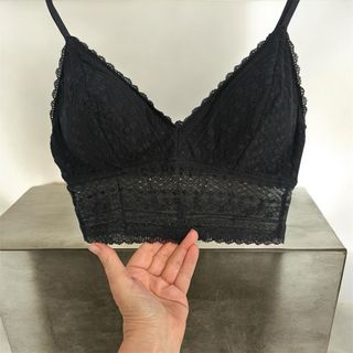 Sujetador encaje H&M negro