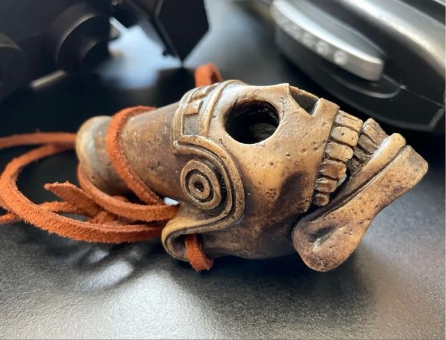 Silbato De la muerte Azteca