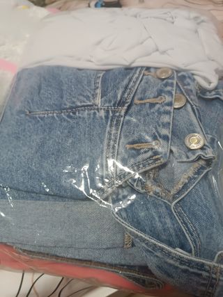 Conjunto Ropa Niña Vaquera y Blanca