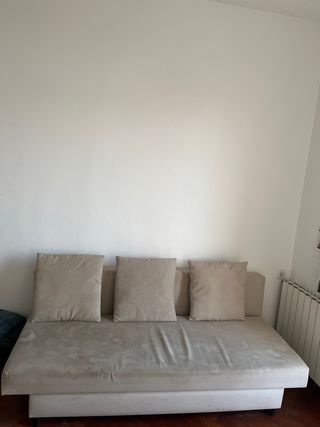 Divano letto beige Ikea Asarum