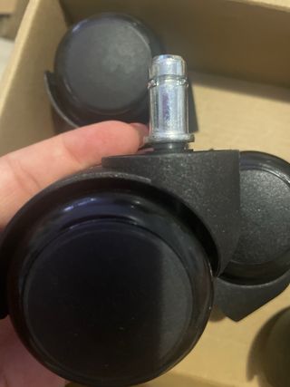 Ruedas para silla de oficina (5 unidades)