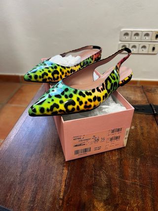 Pretty Ballerinas Manoletinas Talla 38.5