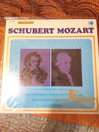 Vinilo Schubert / Mozart - Sinfonía Incompleta
