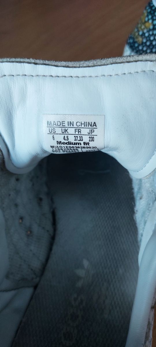 Deportivas Adidas Talla 37,33 (Fr),24 cmts.