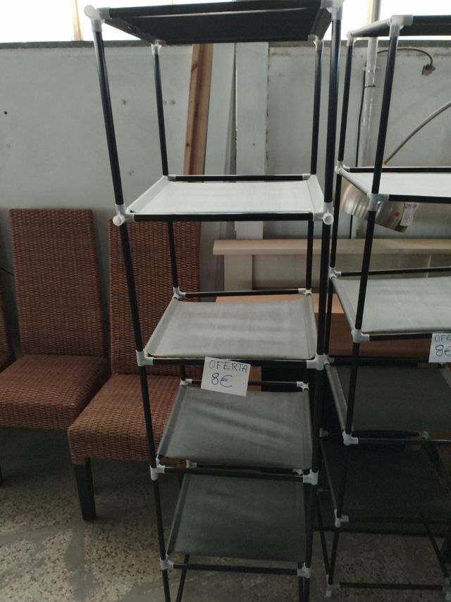 Estanterías de tela 8€