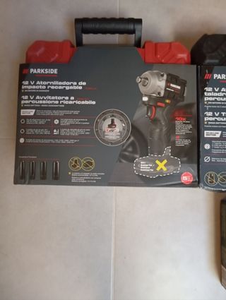 Llave de impacto parkside profesional