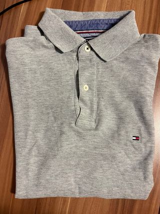 Polo Tommy Hilfiger Gris