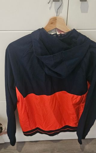 Chaqueta Adidas Azul y Naranja