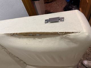 Sofá rinconera beige/crudo