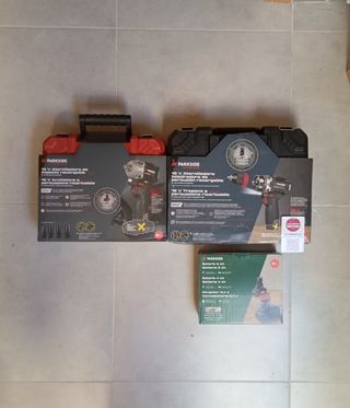 Pack profesional 2 máquinas parkside