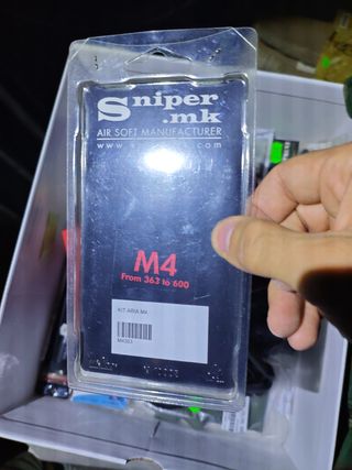 Scatola M4 Airsoft Parts