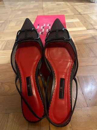 Zapatos Puntiagudos Carolina Herrera Talla 37 muje