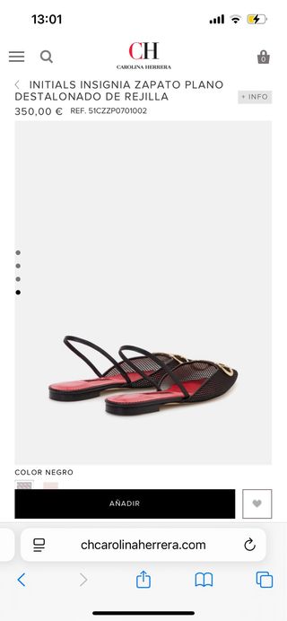 Zapatos Puntiagudos Carolina Herrera Talla 37 muje