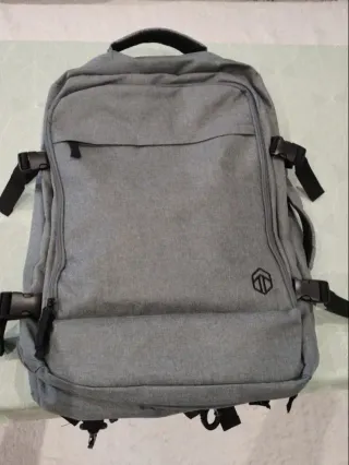 Mochila El Corte Inglés Gris