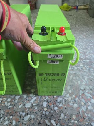 Baterías Gel AGM 250Ah 12V