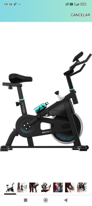 Bicicleta Estática Indoor DrumFit